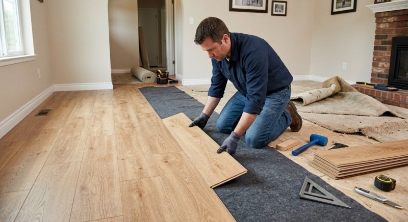 Laminate Floor Remodeling in Bayville, NJ
