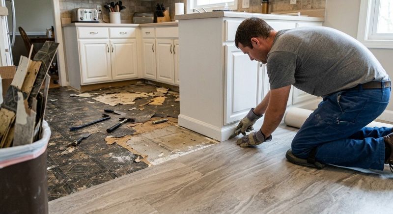 Linoleum Floor Installation in Point Pleasant Beach, NJ