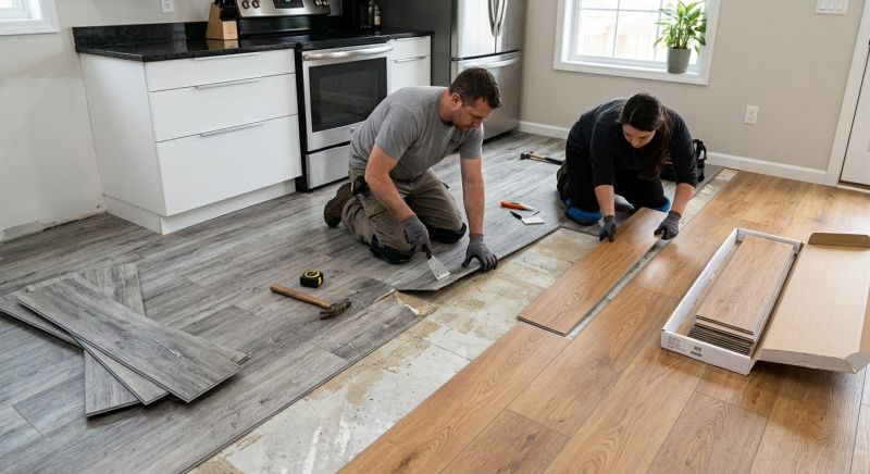 Vinyl Floor Replacement in Bayville, NJ